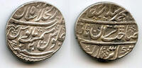 Mittelalter rupee Silver Muhamed Shah (1719-1748), 1738, Shahjahanabad, Mughal Empire, Indi -