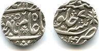 Mittelalter rupee Silver Shah Alam II , RY8, Kora, Mughal issue by Mirza Najaf K -