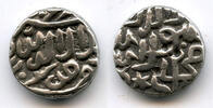 Mittelalter Rare variety AR tanka, Akbar , Mandu, Malwa issue, Mughal Empire -