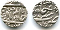 Mittelalter rupee Silver Shah Alam II , RY8, Kora, Mughal issue by Mirza Najaf K -