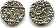 Mittelalter rupee Silver Shah Alam II , RY8, Kora, Mughal issue by Mirza Najaf K -