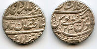 Mittelalter rupee Silver Muhamed Shah (1719-1748), 1741, Shahjahanabad, Mughal Empire, Indi -