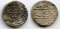Mittelalter rupee Silver Muhamed Shah (1719-1748), 1728, Shahjahanabad, Mughal Empire, Indi -