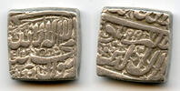Mittelalter rupee Silver Emperor Akbar , 997 AH, Ahmadabad, Mughal Empire -