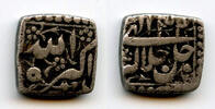 Mittelalter 1/2 rupee Rare silver Akbar , Ilahi 32, Mughal Empire -