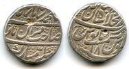 Mittelalter rupee Silver Muhamed Shah (1719-1748), 1736, Shahjahanabad, Mughal Empire, Indi -