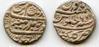 Mittelalter rupee Silver Aurangzeb , RY6, Gulkanda, Mughal Empire, India -