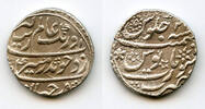 Mittelalter rupee Silver Aurangzeb , RY21, Surat, Mughal Empire, India -