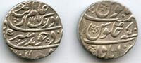 Mittelalter AR rupee Quality Aurangzeb (1658-1707), Itawa, 1705, Mughal Empire, India -