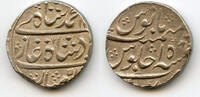 Mittelalter rupee Silver of Mohamed Shah , Kora mint, Mughal Empire, India -