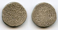 Mittelalter Billon tanka of Mohamed III , 740 AH, Delhi Sultanate, India (D370) -