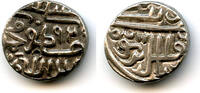 Mittelalter Silver 1/2 tanka of Muzzafar II (1511-1525), 1522, Gujarat Sultanate, India (G#2 -