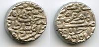 Mittelalter Silver tanka of Bahlol Shah Lodi , 860 AH, Delhi Sultanate, India -