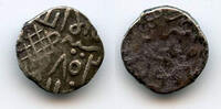 Mittelalter Very rare small 1/12 tanka, Tamerlane , 802 AH, Samarqand, Timurid Em -