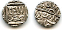 Mittelalter Silver 1/2 tanka of Mahmud I (1458-1511), 1481, Mustafabad, Gujarat, India (G#87 -