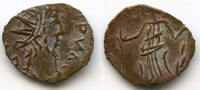 Antike antoninianus Crude ancient barbarous (AE14) of Tetricus (minted ca.270-280 AD), -