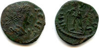 Antike antoninianus Barbarous VIRTVS of Tetricus II, c.270-280 AD, Roman Gaul -
