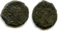 Antike Heavy ancient barbarous radiate (ca.270-280 AD), Pax type, Roman Gaul -