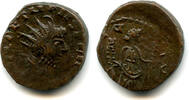 Antike Nice heavy ancient barbarous radiate, Tetricus, minted 270-280 AD, Roman Gaul -