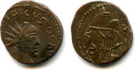 Antike Excellent ancient barbarous radiate, Tetricus, minted 270-280 AD, Roman Gaul -