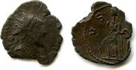 Antike Ancient barbarous radiate , Salus type Roman Gaul -