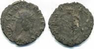 Antike antoninianus Ancient barbarous of Tetricus II (minted ca.270-280 AD), interestin -