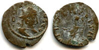 Antike antoninianus Virtus/Laetitia hybrid barbarous of Tetricus (minted ca.270-280 AD) -