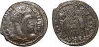 Antike Ancient British barbarous Constantinian GLORIA EXERCITVS AE3, minted ca.330-348 -