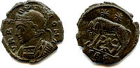 Antike Ancient British barbarous VRBS ROMA AE3, minted ca.336-348 AD - high quality imi -