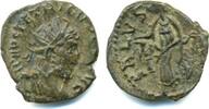 Antike antoninianus Barbarous SALVS of Tetricus, c.270-280 AD, Roman Gaul -