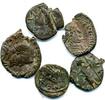 Antike Lot of 5 good quality ancient barbarous antoniniani (radiates), minted in 270's -