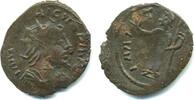 Antike antoninianus Ancient barbarous of Tetricus I (ca.270-280 AD), PAX type, hoard co -