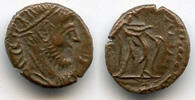 Antike antoninianus Beautiful VIRTVS barbarous of Tetricus, c.270-280 AD, Roman Gaul -