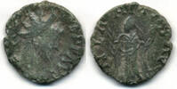 Antike antoninianus Ancient barbarous of Tetricus I (ca.270-280 AD), HILARITAS, hoard c -