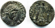 Antike Ancient barbarous Constantinian GLORIA EXERCITVS (ca.337-340 AD) -
