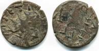 Antike antoninianus Ancient barbarous of Tetricus I (ca.270-280 AD), crude type, hoard -