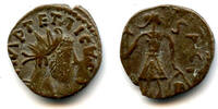 Antike antoninianus Ancient barbarous of Tetricus II (ca.270-280 AD), rare high quality -