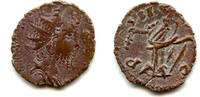 Antike antoninianus High quality ancient barbarous of Tetricus, minted ca.270-280 AD, R -