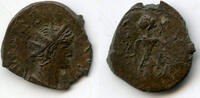 Antike Crude ancient barbarous radiate w/Spes, Tetricus II, c.270-280 AD, Roman Gaul -