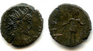 Antike antoninianus Barbarous VIRTVS of Tetricus I, c.270-280 AD, Roman Gaul -
