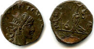 Antike Barbarous radiate of Tetricus II w/sacrificial implements, c.270-280 AD, Roman G -