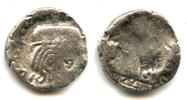 Antike drachm Western Kshatrapas - Rare brokage of a silver (3rd century AD) -