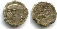 Antike AR drachm Rare of Rudrasimha III (c.385-415 AD), Indo-Sakas - the last ruler of -