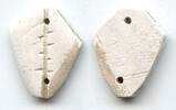 Weltmünzen Rare authentic white stone cowrie coin, W. Zhou (1046-771 BC), N. China -