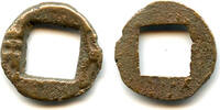 Weltmünzen cash Scarce crude Wu Zhu Wei Kingdom, 220-265 AD, Three Kingdoms, China -