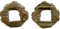 Weltmünzen cash Scarce crude Wu Zhu Wei Kingdom, 220-265 AD, Three Kingdoms, China -