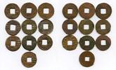 Weltmünzen bronze Lot of 10 various ban-liang cash, Western Han, 200-100 BC, China -