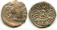 Antike drachm Silver of Rudrasena III (348-78 CE), 292 SE / 370 CE, Satraps in Western -