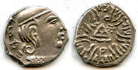 Antike drachm Silver of Rudrasena III (348-78 CE), 287 SE / 365 AD, Satraps in Western -