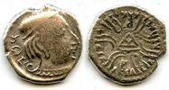 Antike drachm Rare silver of Rudrasena III (348-78 CE), 296 SE / 374 AD, Satraps in Wes -